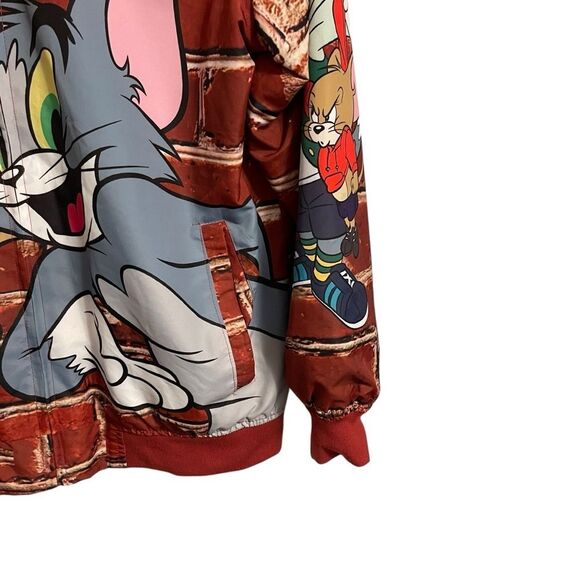 Tom & Jerry Members Only Bombers Varsity Streetwear Jacket MED - Picture 4 of 7